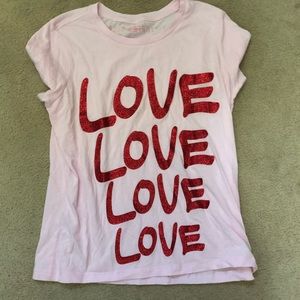 🍍Victoria’s Secret glitter shirt🍍